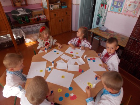 аплікація " Український віночок"